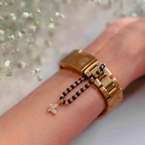 Butterfly Mangalsutra Watch Accessory