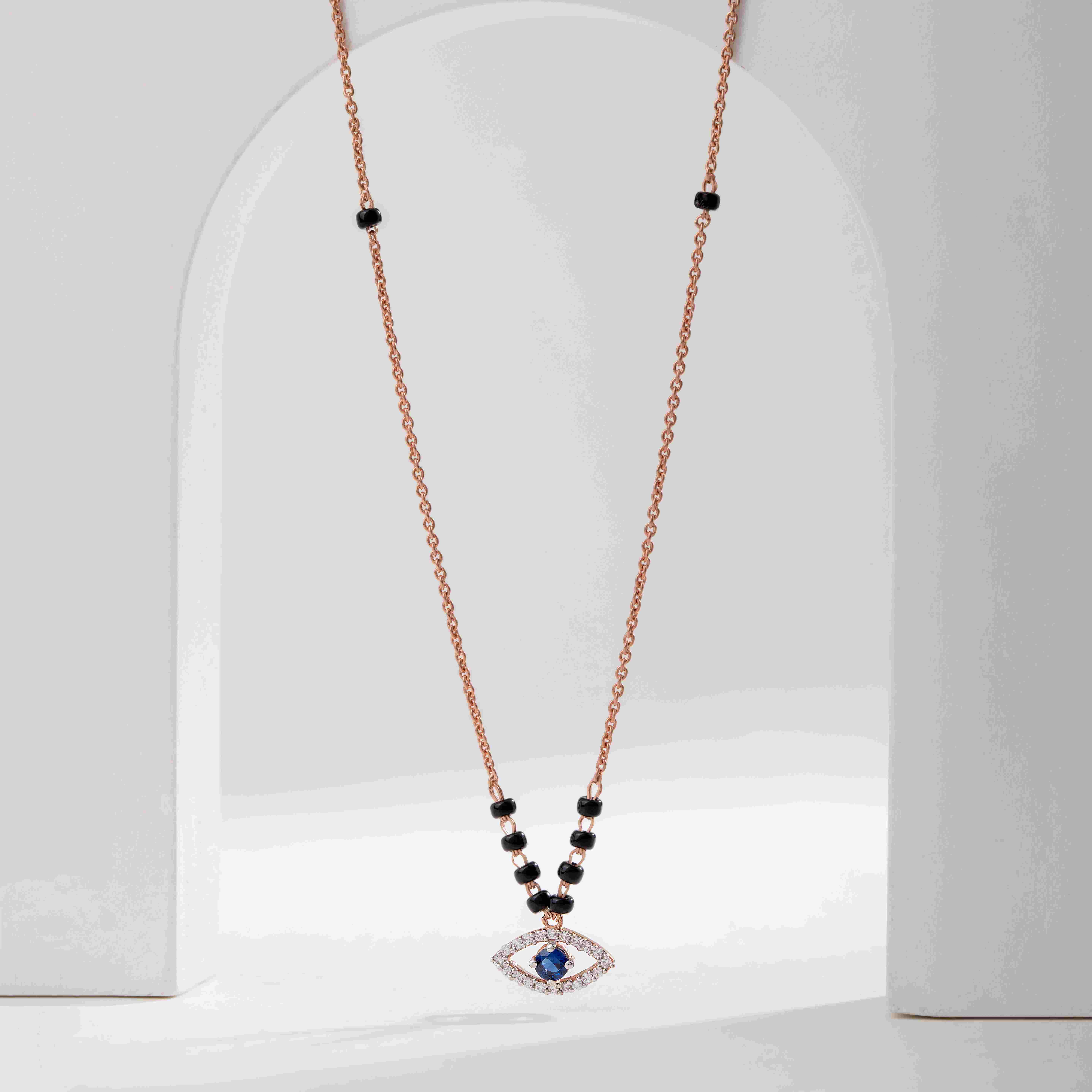 Evil eye mangalsutra outlet